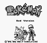 Pokemon II (red hack) Title Screen